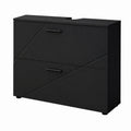 Waschbeckenunterschrank – 80 × 58.6 cm, Anthrazit - orviloq