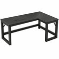 Computertisch – 120 cm, Schwarz - orviloq
