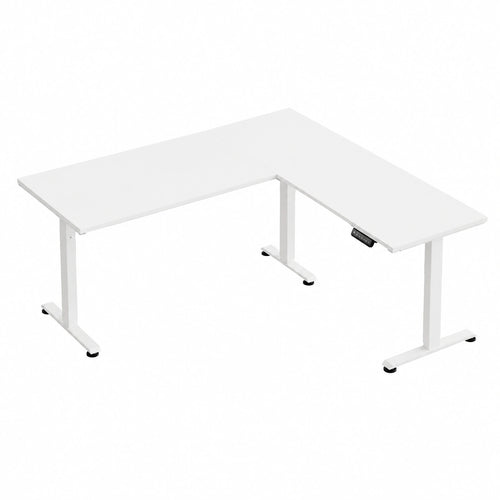 Schreibtisch – 120 × 120 cm, höhenverstellbar, elektrisch - orviloq