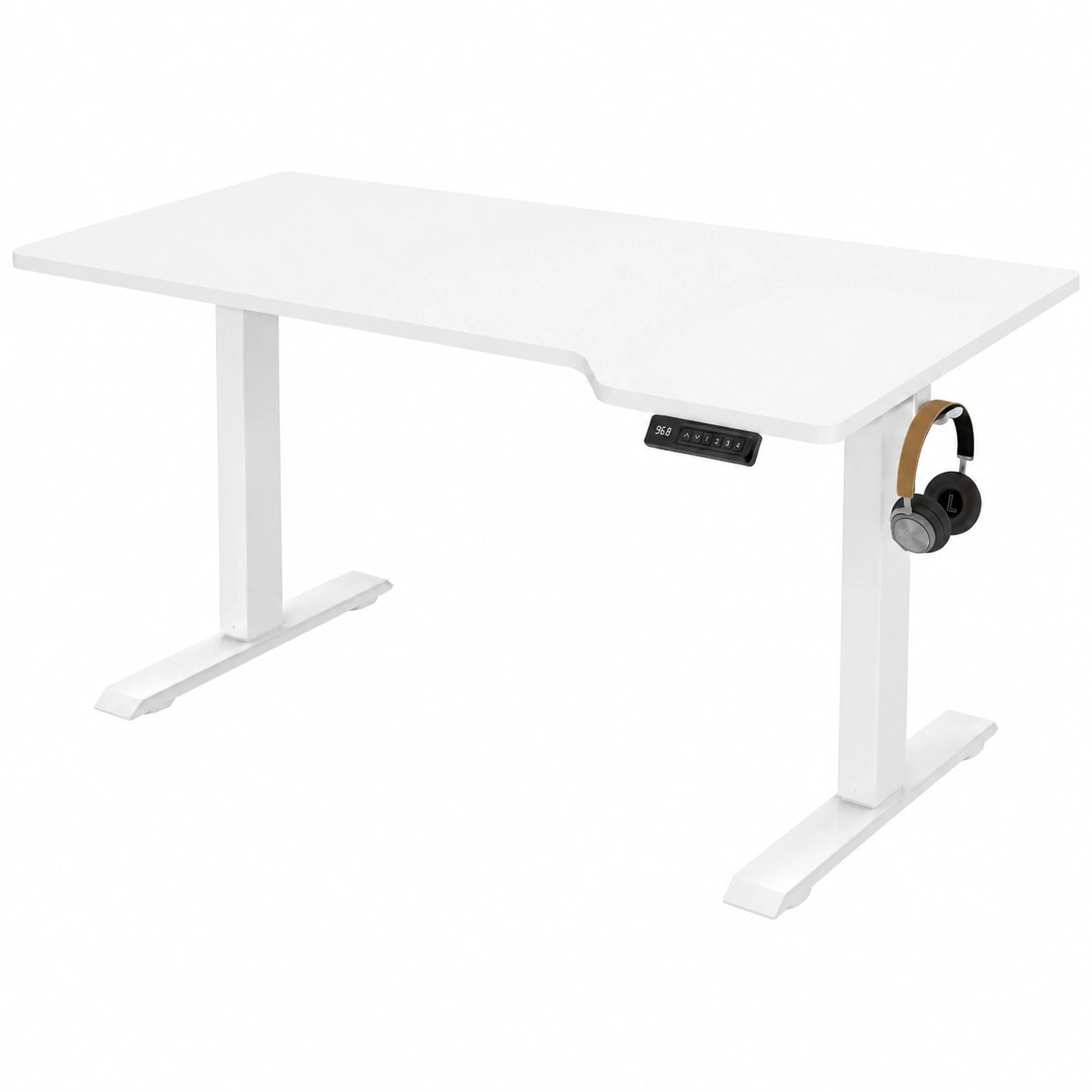 Schreibtisch – 180 × 80 cm, höhenverstellbar, elektrisch - orviloq