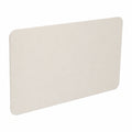 Tisch – 35 × 65 cm, Beige, für Büro - orviloq
