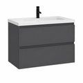Waschtisch – 80 cm, Anthrazit - orviloq