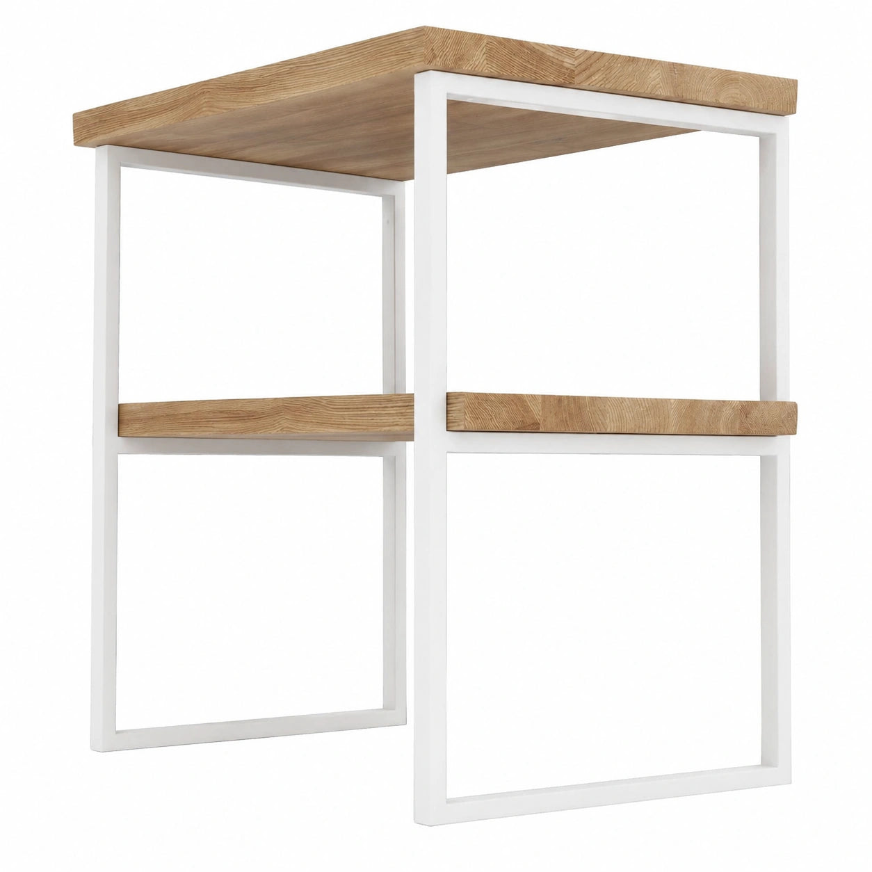 Waschtischunterschrank – 2er-Set, 30 × 80 cm, aus Metall - orviloq