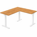 Schreibtisch – 160 × 140 cm, höhenverstellbar, elektrisch - orviloq